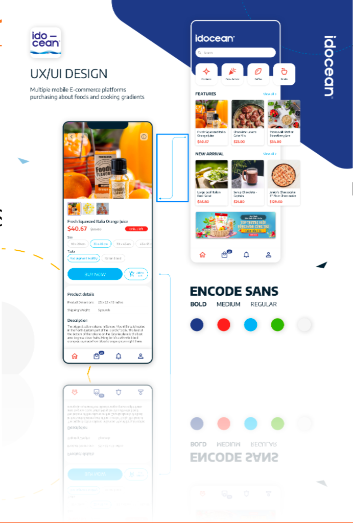 iDocean Mobile UX/UI